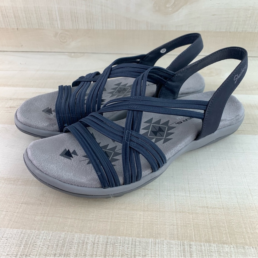 Skechers Reggae Blue Outdoor Sandals
